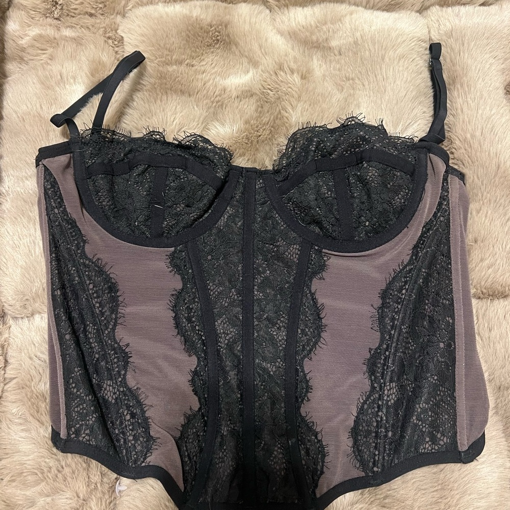 Urban Outfitters Out From Under Modern Love Corset